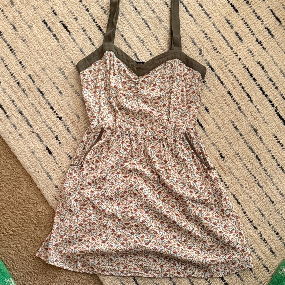 As U Wish Multicolor Smocked Dress